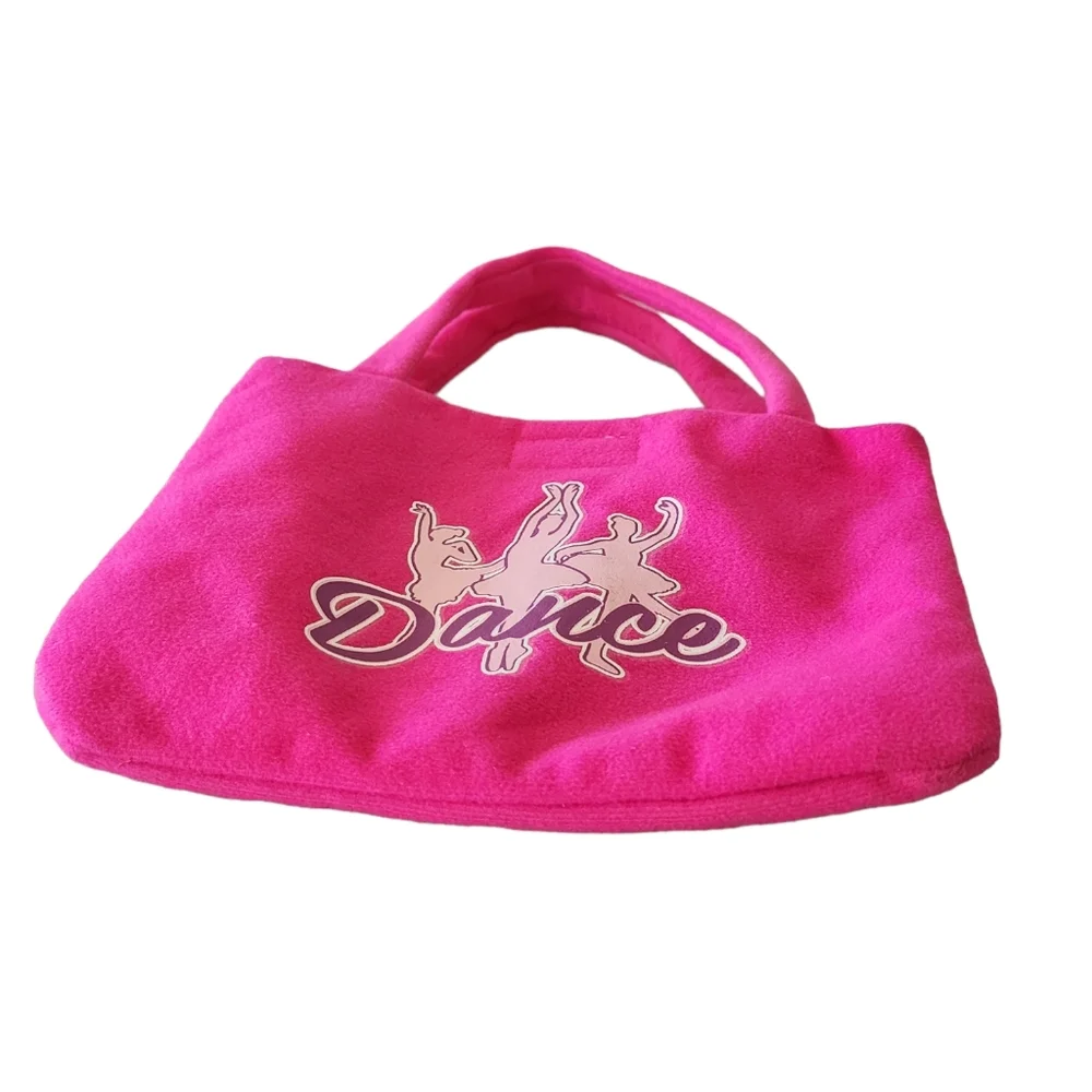 Pink Mini Bag with Ballet Dancers Print